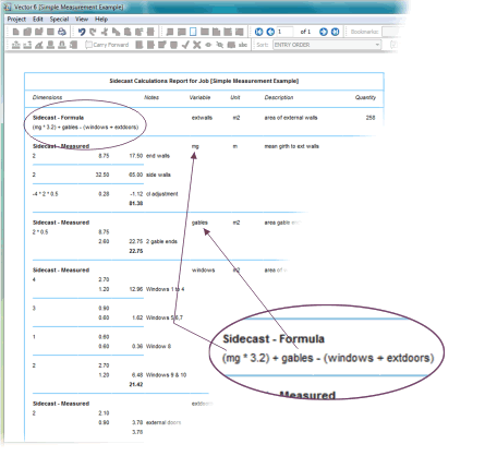 Sidecast Measure